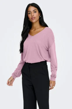 Jersey fino cuello pico