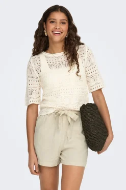 Jersey manga corta calado