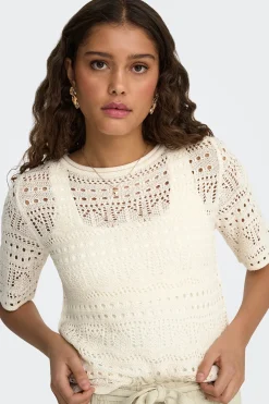 Jersey manga corta calado