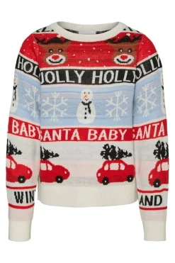 Jersey manga larga navideño