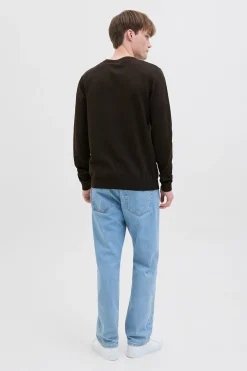 Jersey punto b&aacute;sico manga larga