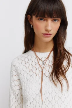 Jersey punto pointelle