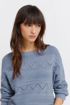 Jersey punto pointelle