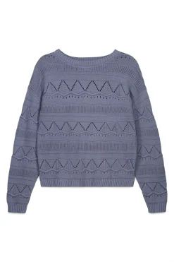 Jersey punto pointelle