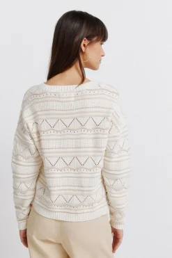 Jersey punto pointelle