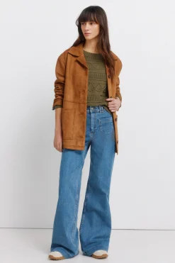 Jersey punto pointelle