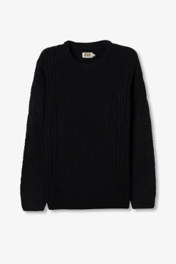 Jersey punto trenzado