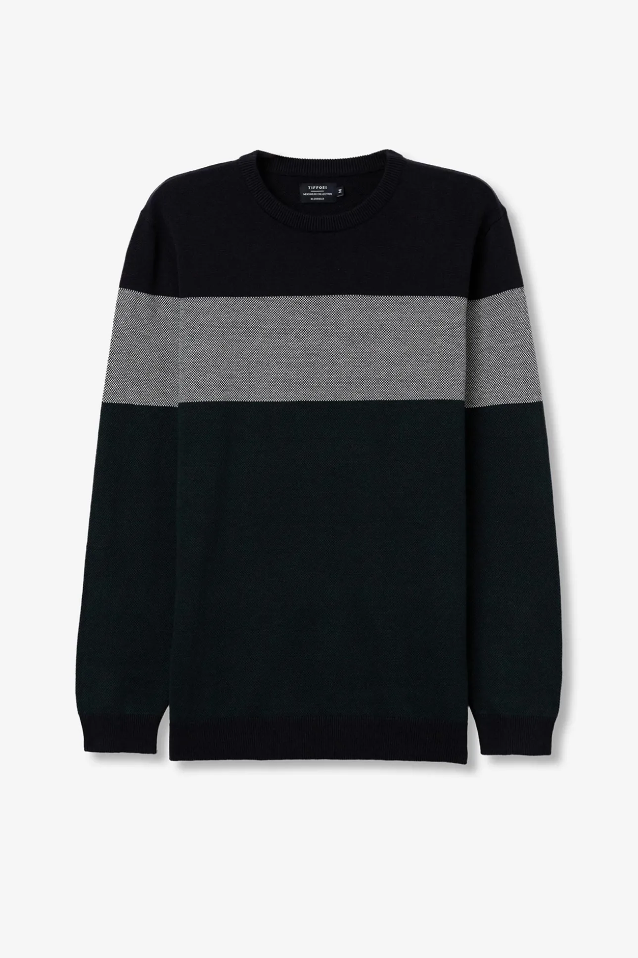 Jersey punto tricolor