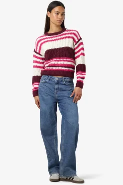 Jersey rayas cuello redondo