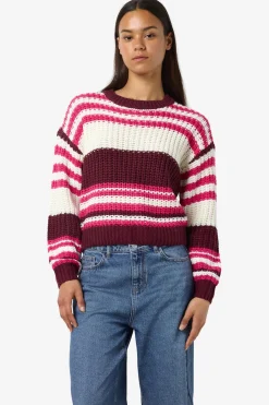 Jersey rayas cuello redondo