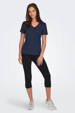 Legging capri elástico