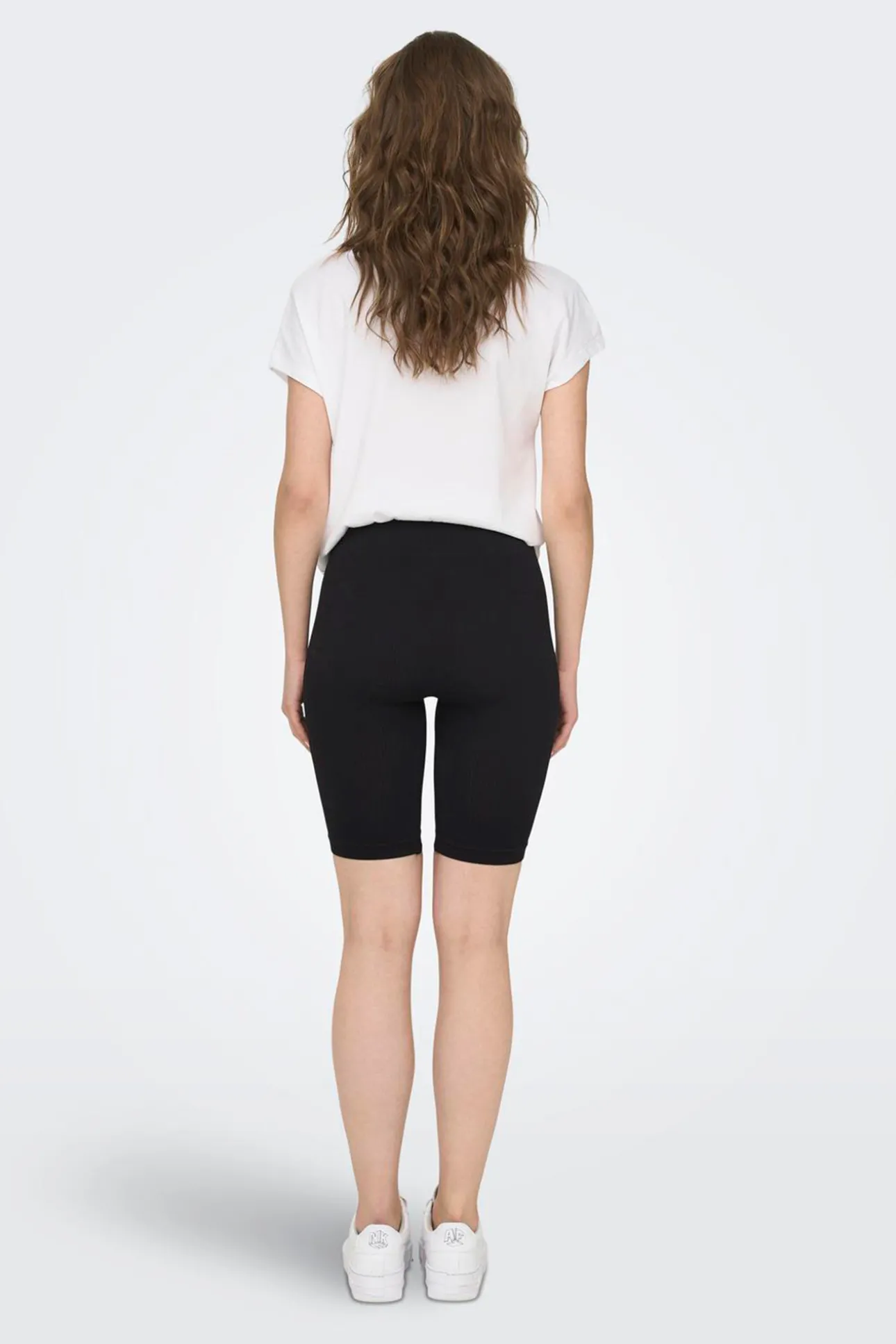 Legging ciclista seamless negro canal&eacute;