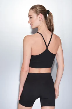 Leggings ciclista SEAMLESS COMFORT negro