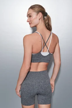 Leggings ciclista SEAMLESS COMFORT gris