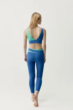 Leggings deportivos Kate azul/turquesa