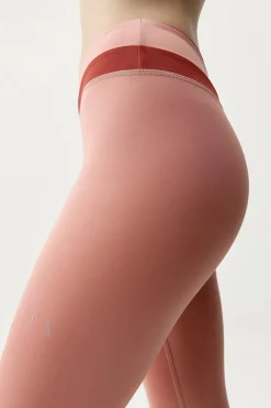 Leggings deportivos Kate coral/rojo