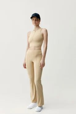 Leggings deportivos Marina beige