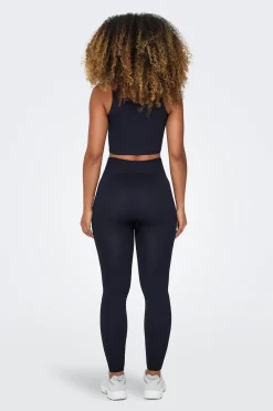 Leggings Seamless de cintura alta canal&eacute;