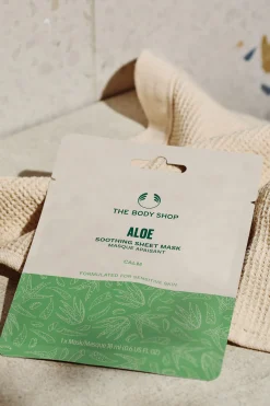 Mascarilla de tejido calmante de Aloe Vera