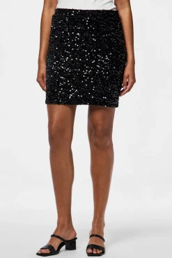 Minifalda de lentejuelas