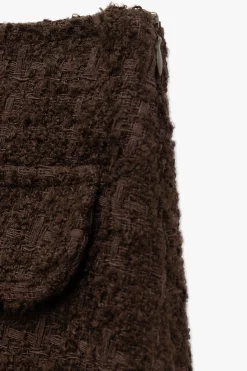 Minifalda de tweed