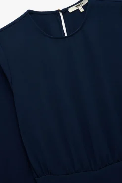 Minivestido de manga larga