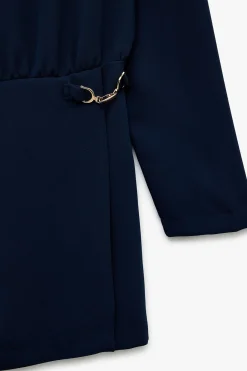 Minivestido de manga larga