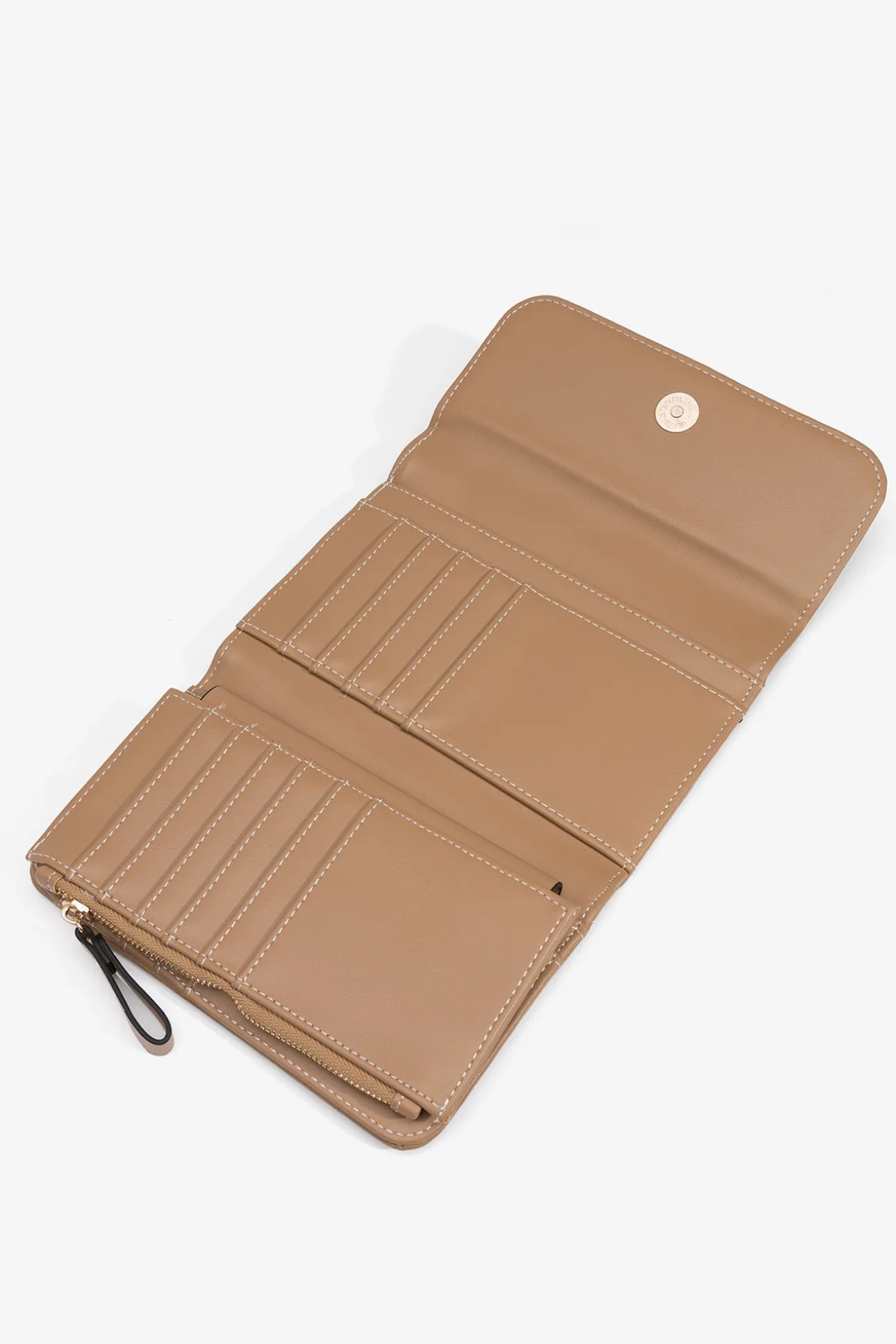 Monedero Bicolor con Solapa