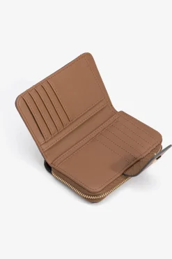 Monedero con solapa bicolor