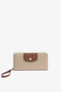 Monedero de Nylon con Solapa