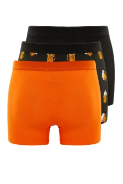 Pack 3 boxers lisos de algod&oacute;n