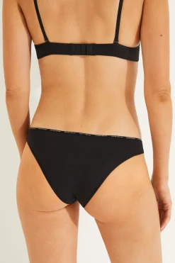 Pack 6 bragas brasile&ntilde;as de algod&oacute;n