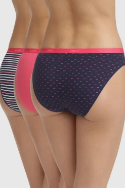 Pack 3 bragas Pockets Coton