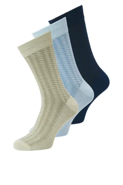 Pack 3 calcetines algod&oacute;n canal&eacute;