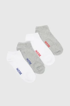 Pack 4 calcetines cortos