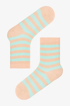 Pack 3 calcetines tobilleros gato rayas