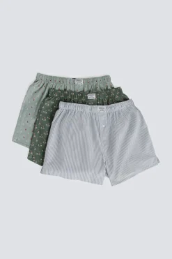 Pack 3 calzoncillos estampado retro