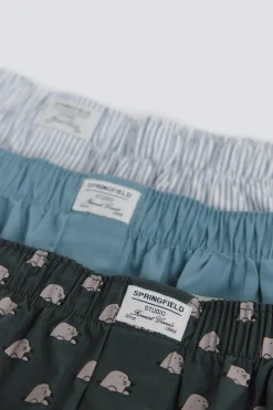 Pack 3 calzoncillos topos