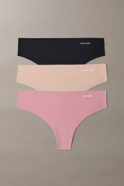 Pack 3 tangas microfibra logo