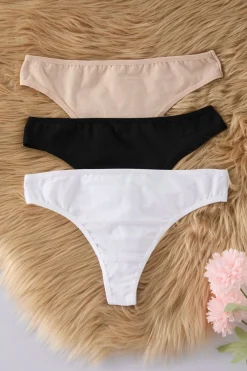 Pack de 3 bragas brasile&ntilde;as