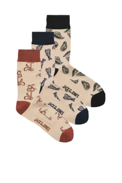 Pack de 3 calcetines estampados