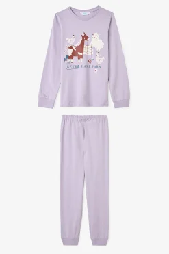 Pack de 2 pijamas de algod&oacute;n de juego de yoy&oacute; para ni&ntilde;as