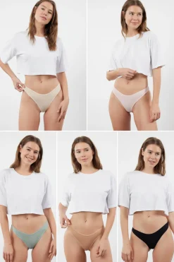 Pack de 5 tangas canal&eacute;