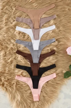 Pack de 7 tangas sin costuras