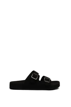 Paez Sandal Bio Vegan Suede Black