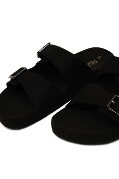 Paez Sandal Bio Vegan Suede Black