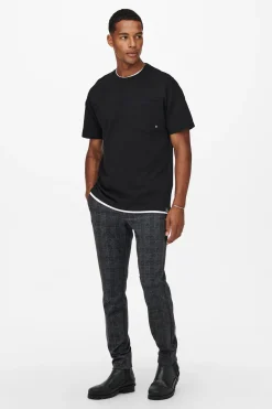 Pantalón 5 bolsillos tapered