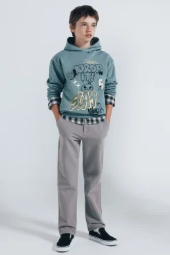 Pantal&oacute;n chino comfort slim fit ni&ntilde;o