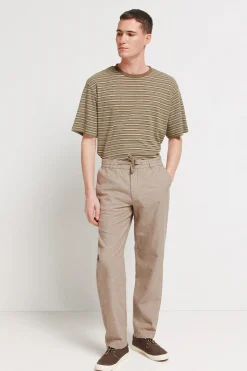 Pantalón chino lino comfort fit