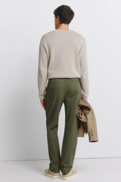 Pantal&oacute;n chino microestampado slim fit